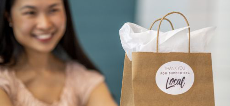 Image of ShopLocal Shopping bag , RSE – UNE FAÇON GAGNANTE DE REPENSER VOTRE STRATÉGIE, Cantrex Nationwide