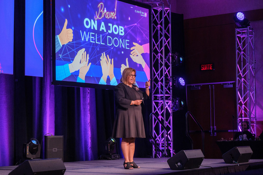 2. Conference_JeannineGhaleb , INDEPENDENT RETAIL CHANNEL SET TO STAY AHEAD OF THE COMPETITION FOLLOWING A HIGHLY ENGAGED CANTREX PRIMETIME EVENT IN MONTREAL, Cantrex Nationwide