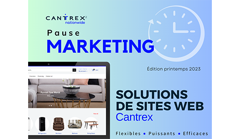 Pause Marketing – Solutions de sites web Cantrex : Flexibles, puissants, efficaces